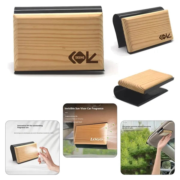 Teak Scent Wood Car Freshener Kit