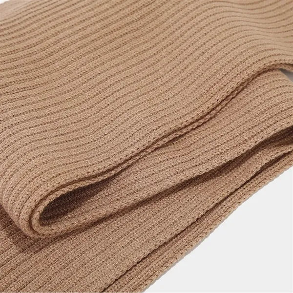 3 Pcs Knit Beanie Hat Scarf Glove Set