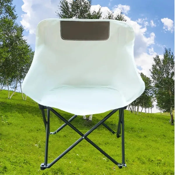 New Outdoor Camping Collapsible Moon Chair Fishing Chair