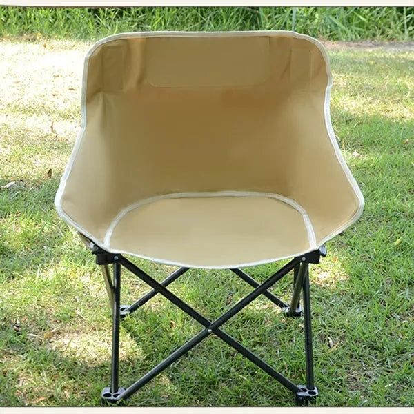 New Outdoor Camping Collapsible Moon Chair Fishing Chair