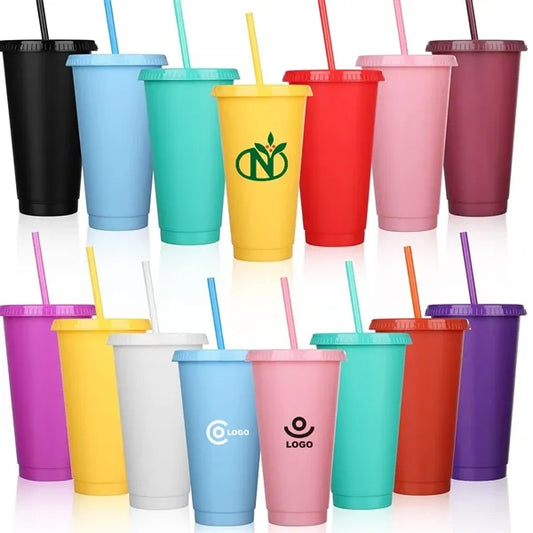 24oz Stadium Cup w/ Lid Straw