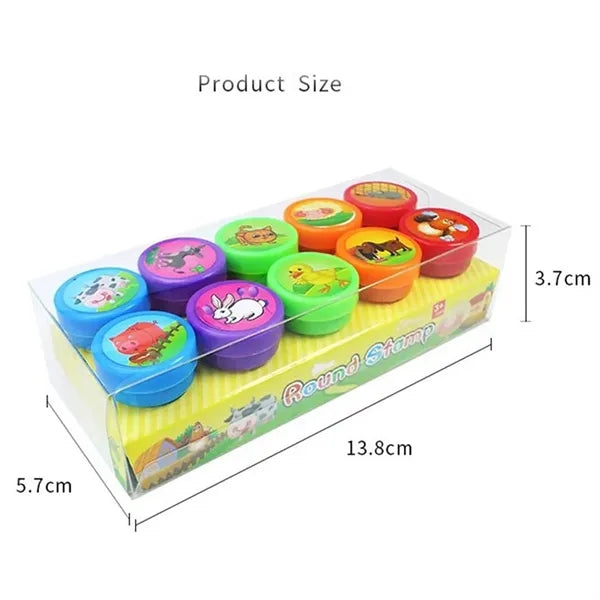 Halloween Self-Inking Stamps Stampers for Kids10pcs