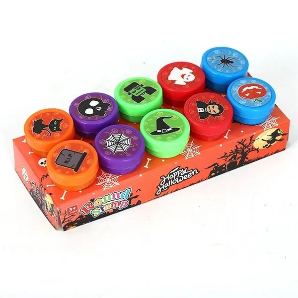 Halloween Self-Inking Stamps Stampers for Kids10pcs