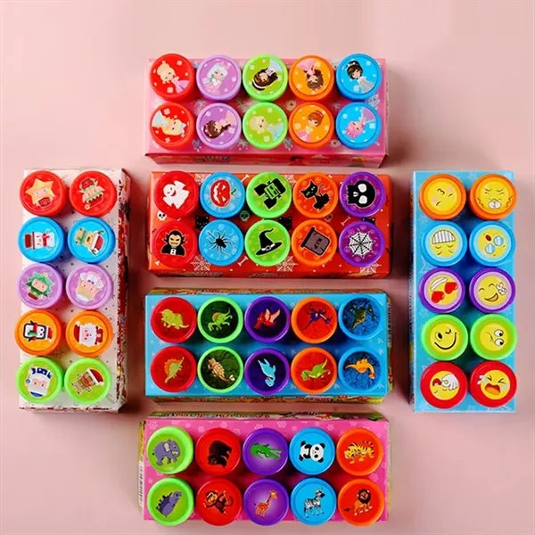 Halloween Self-Inking Stamps Stampers for Kids10pcs