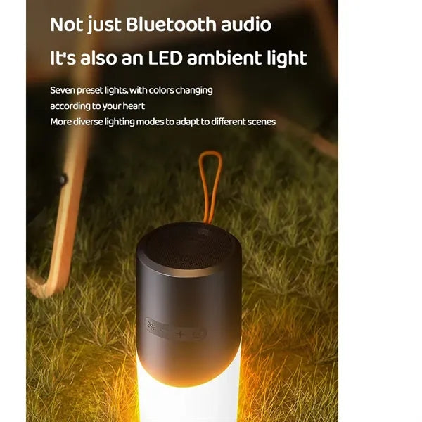Outdoor Bluetooth Speakers Led Light Wireless Speakers