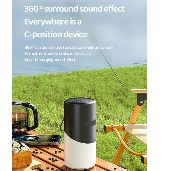 Outdoor Bluetooth Speakers Led Light Wireless Speakers