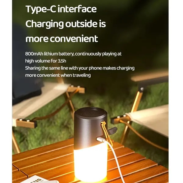Outdoor Bluetooth Speakers Led Light Wireless Speakers