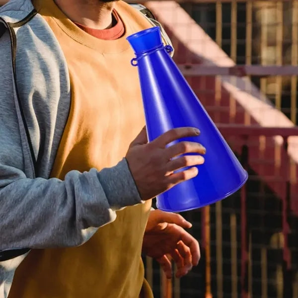 Plastic Cheer Horn Noisemaker Megaphone With Strap