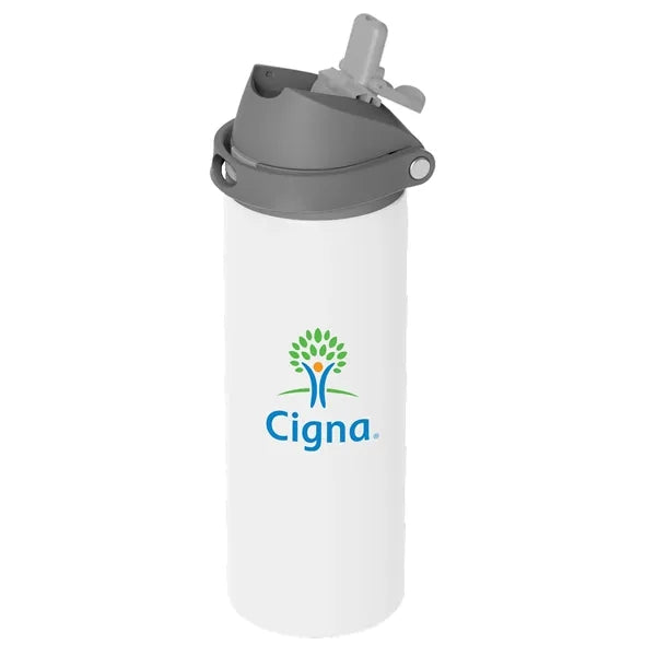 Chug & Sip 24 oz Double-Wall Stainless Bottle