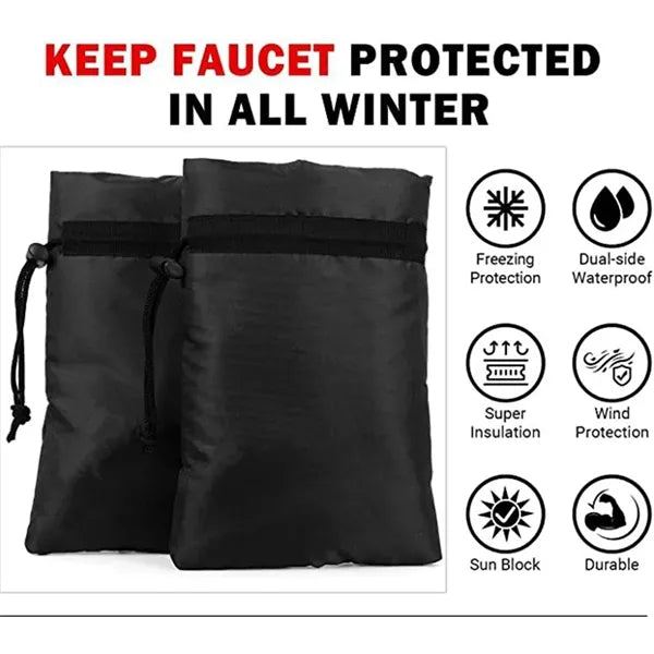 Faucet cover,durable,insulated, and waterproof winter covers