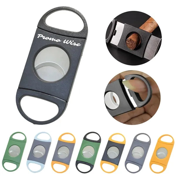 Minimalist Compact Fine Fit Double-Edged Sharp Cigar Cutter