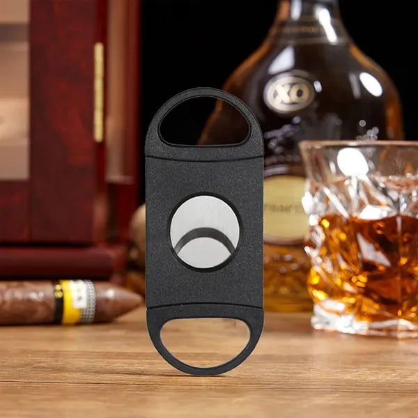 Minimalist Compact Fine Fit Double-Edged Sharp Cigar Cutter