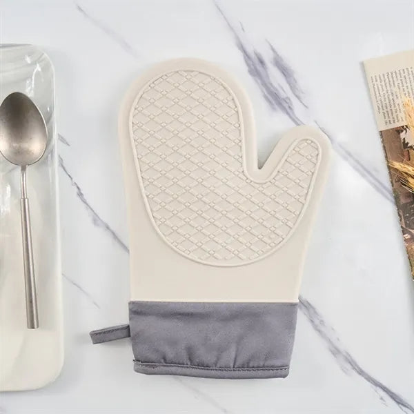 Silicone Heat Insulated Oven Mitts Gloves Free Shipping
