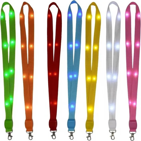 Christmas LED Light Up Lanyard