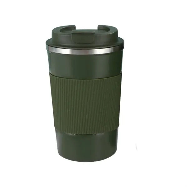 Leather Covered Coffee Insulated Cup