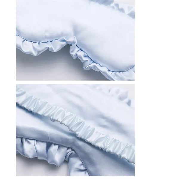Adjustable Ice Silk Sleep Mask Eye Cover Free Shipping