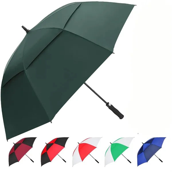 Wind-Vented Automatic Golf Umbrella