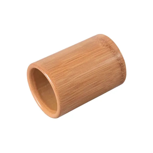 Eco-Friendly Natural Bamboo Pen Pencil Holder Desk Cup