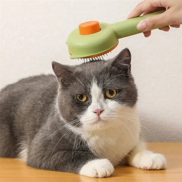 Self-cleaning Slicker Brush with Soft Massage for Pets