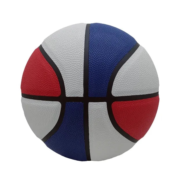 Size 7 Custom Full Color Print Durable PU Leather Basketball