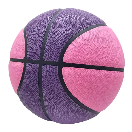 Size 7 Custom Full Color Print Durable PU Leather Basketball