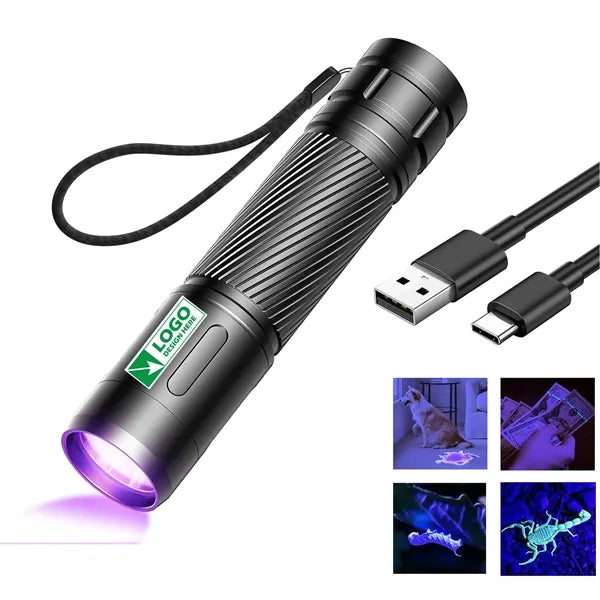 395nm Blacklight Rechargeable Flashlights