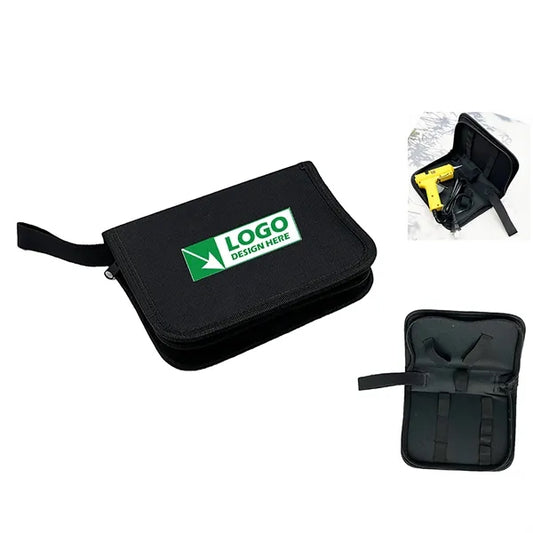 Small Black Oxford Tool Tote Bag