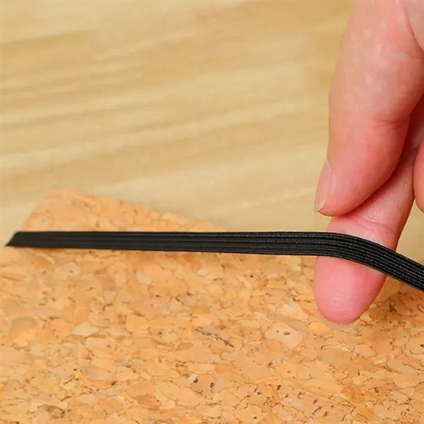 A5 Eco-Friendly Cork Journal with Elastic Closure