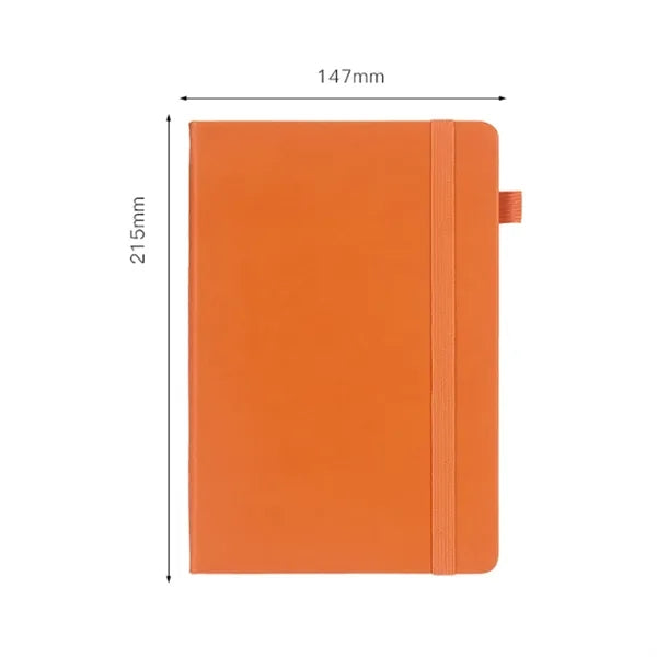 A5 Customizable Journal Notebook with Elastic Closure