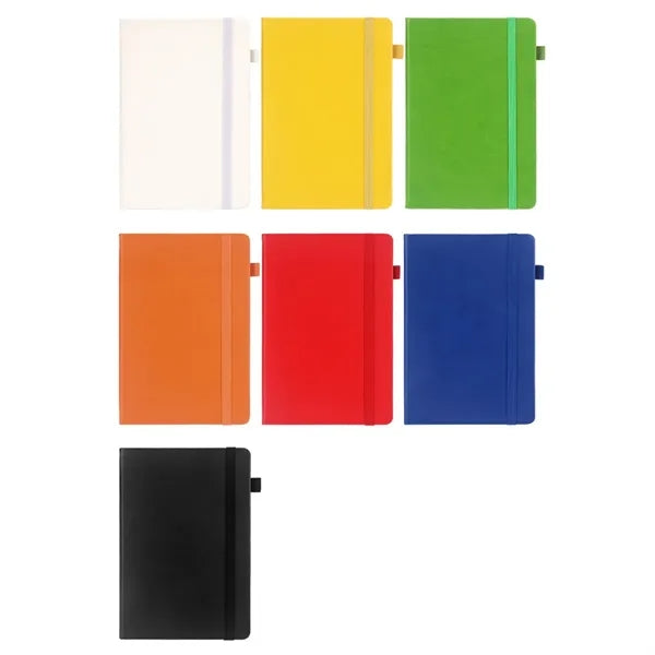 A5 Customizable Journal Notebook with Elastic Closure