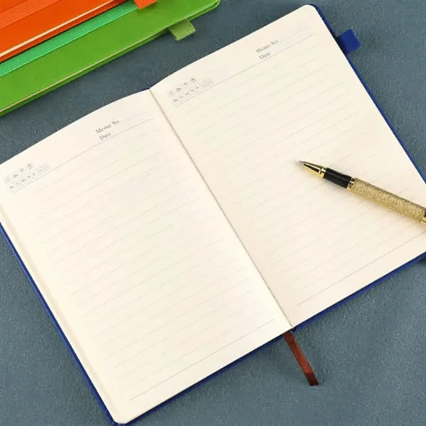 A5 Customizable Journal Notebook with Elastic Closure
