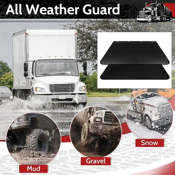 Mud Flaps for Semi Trucks 24''x18''