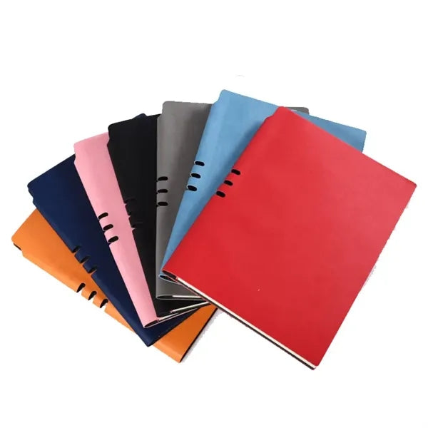 A5 Soft Touch Notebook with Pen Holder