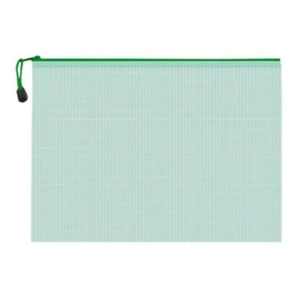 A4 Mesh Zipper Document Storage Pouch