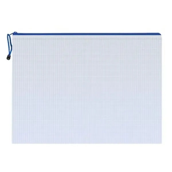 A4 Mesh Zipper Document Storage Pouch