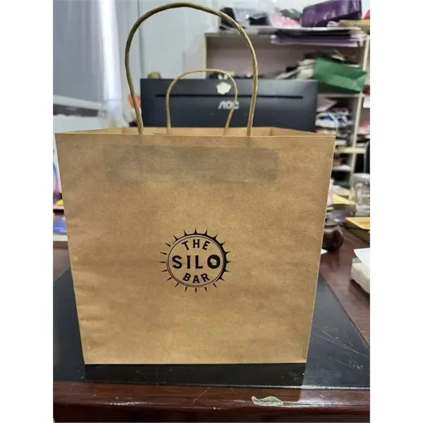 Brown Kraft Environment Friendly Paper Bags