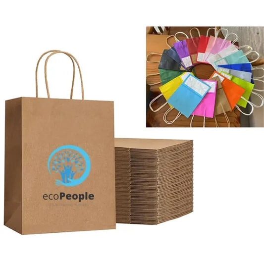 Brown Kraft Environment Friendly Paper Bags