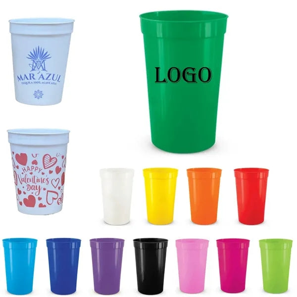 16oz plastic PP stadium cup