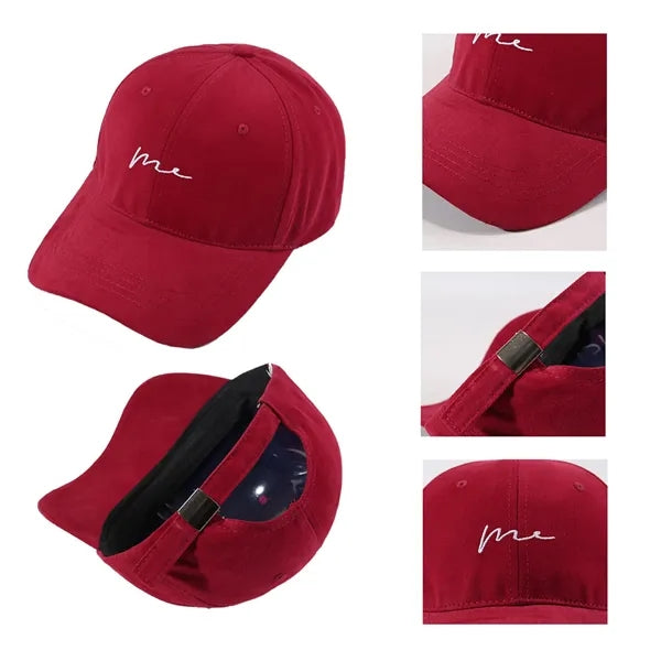 Unstructured 100% Cotton Baseball Cap
