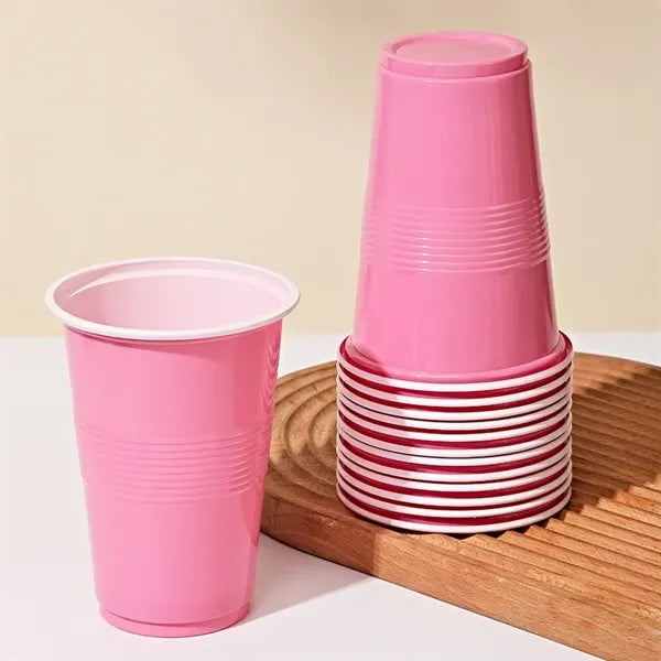 Disposable 16oz Double-Wall PP Beer Stadium Cup