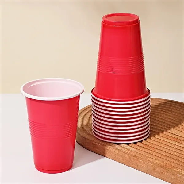 Disposable 16oz Double-Wall PP Beer Stadium Cup