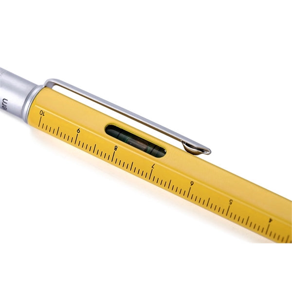 6-in-1 Stylus Twist Tool Pen- Metal barrel