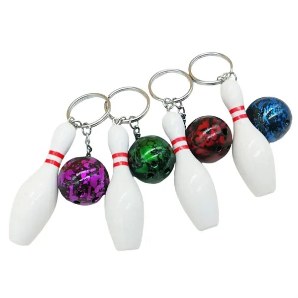 Bowling Ball Keychain for Bowling Lovers and Events