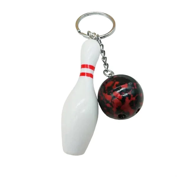 Bowling Ball Keychain for Bowling Lovers and Events