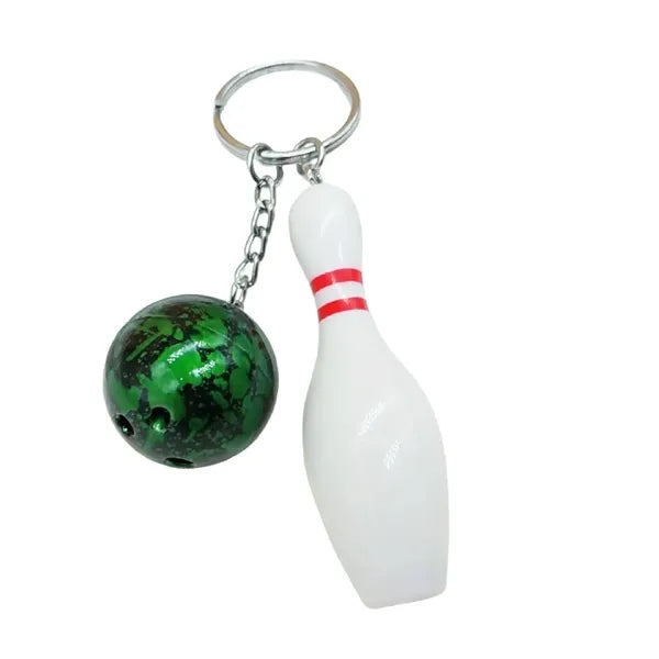 Bowling Ball Keychain for Bowling Lovers and Events
