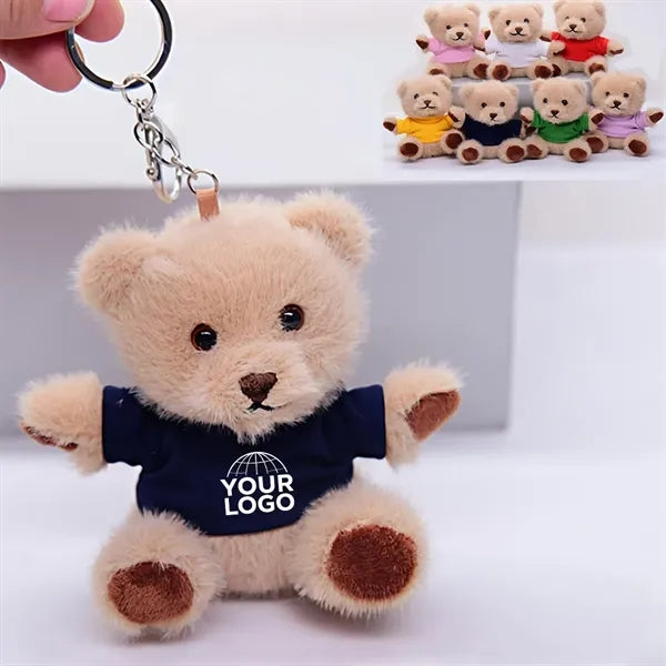 Mini Cute Teddy Bear Keychain