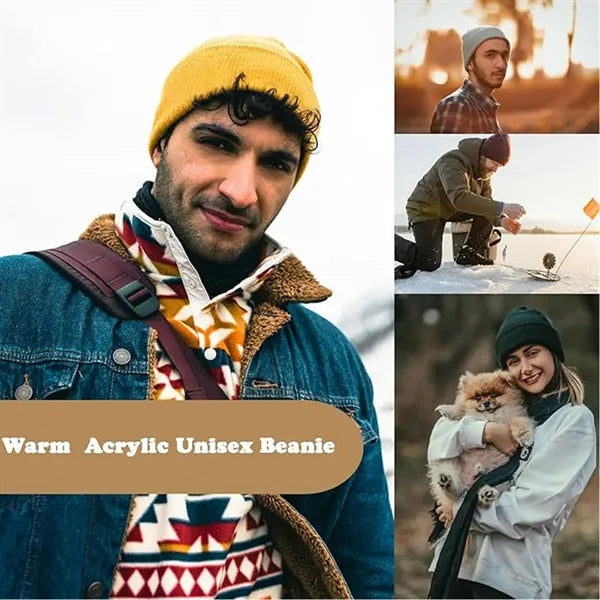 Knitted Cuffed Beanie