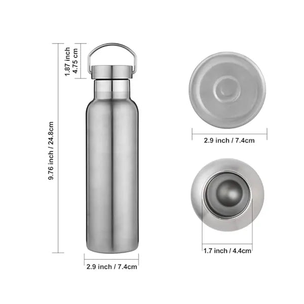 17oz Stainless Steel Water Bottles