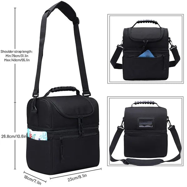 Large Lunch Cooler Tote Bag