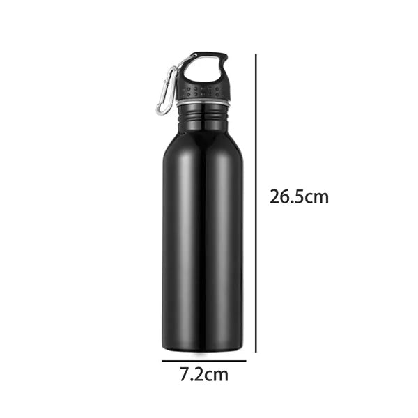 25oz. Custom Sports Water Bottle Cup with Carabiner Clip